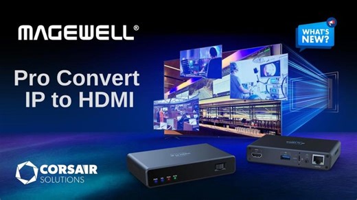 AV over IP Decoding with Magewell Pro Convert IP to HDMI | Mark Hall