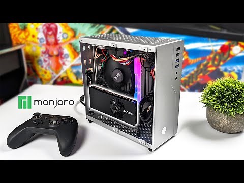 Small Form Factor Mini ITX Linux Gaming PC! RX6400+Ryzen 5600X