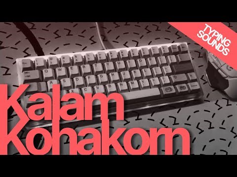 Kalam Kohakorn PC | typing video