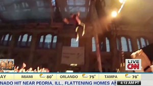 Rapper injured in crowd jump gone wrong