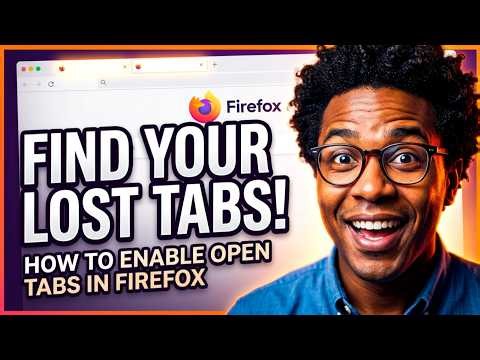how to enable open tabs in firefox