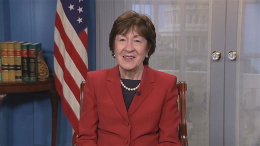 Sen. Susan Collins officially announces run for reelection in 2026