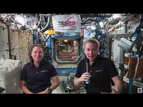 First woman on moon? NASA astronaut in space talks significance