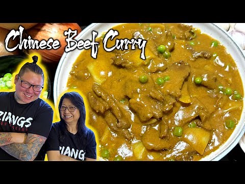 How Chinese Chefs cook Chinese Beef Curry (Modern Version) 🍛🤤 Mum and Son professional Chefs cook!