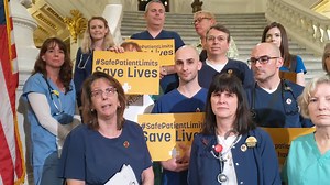 5.5K views · 210 reactions | Happy Nurses Week and Nurses Day! Nurses are in the Capitol to talk with legislators and deliver stories from hundreds of nurses across PA about the effects of unsafe staffing. Please support safe patient limits! | Nurses of Pennsylvania | Facebook