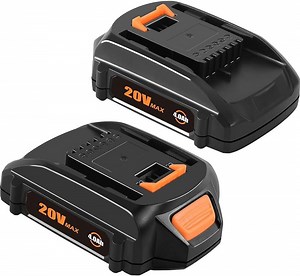2Pack WA3520 WA3525 20V for WORX WA3578 20v Max 4.0Ah Lithium Ion Battery WA3575 Tools
