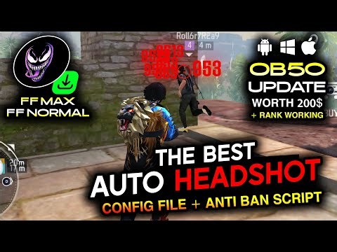 Free Fire Auto Headshot Config File 🎯⚡ Macro Aimbot + No Recoil Regedit + Antiban VIP Script
