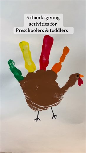 5 simple and easy turkey-themed activities for Thanksgiving! 💛 Perfect for toddlers, preschoolers, and kindergarteners—each one low-prep, fun, and great for keeping little hands busy and creative. These activities are great for: Pincher grasp development, Hand strengthening, Fine motor skills, Bilateral coordination, Creativity & imagination, Color recognition, Sensory exploration, Early problem-solving skills, Following multi-step directions, and more! #ActivitiesForKids #toddler #preschool #t