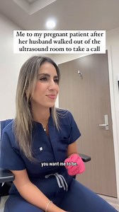 3.3M views · 5.2K reactions | And I was just showing the baby’s face too  I know some ultrasounds can take a while, and I know it’s just a “gray screen” to some, but it’s not about the ultrasound itself or even about the baby right now; it’s about being present for your partner 﫶 #ultrasoundtech #obgyn #pregnancy #ultrasound #babydaddy #obgynlife | Natalie Avni | Facebook