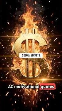 AI Motivational Quotes Packs Trending in 2026 – Super Inspiring Beginner Project 😌