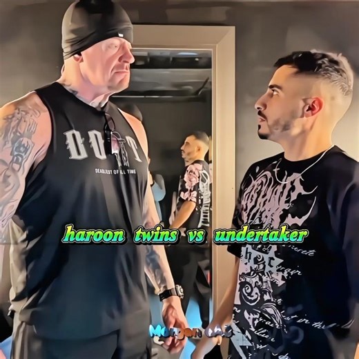 haroon twins vs undertaker #shorts #ytshorts #wrestling shorts edits #tranding short