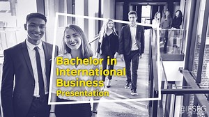 ENTER THE WORLD OF INTERNATIONAL BUSINESS WITH A HEAD START. ➡️ A professionally oriented program focusing on management and international business skills. | IÉSEG School of Management