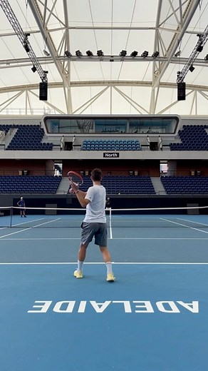 129K views · 870 reactions | Adelaide, Australia One of the last practice sessions of the year!⚡️ Ready for tomorrow’s match! | Dominic Thiem | Facebook