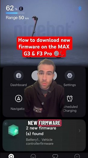 How to Download and Install the Latest Firmware Update on MAX G3 & F3 Pro ⚙️🛴 #segway #firmware