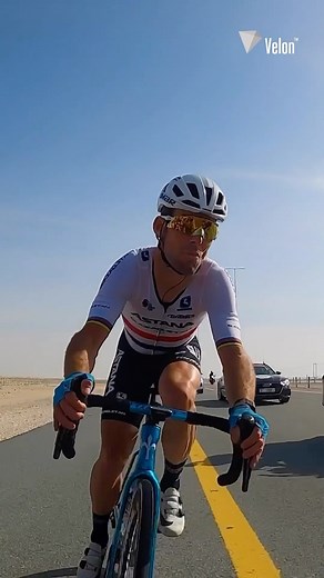 Velon CC on Instagram: "Close calls, tactical insight and shoulder-to-shoulder action!  Our on-bike cameras caught it all during @theuaetourofficial Stage 1  #uaetour #cycling #ciclismo #echelons #crosswinds #wielrennen #roadcycling #procycling #bikerace #gopro #kedge #onbike #peloton #onbikehighlights #highlights"