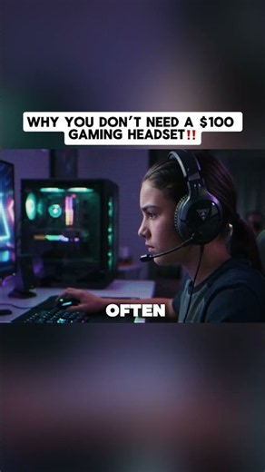 Why You're Buying The Wrong Gaming Headset 😳 #gaminggear #shorts