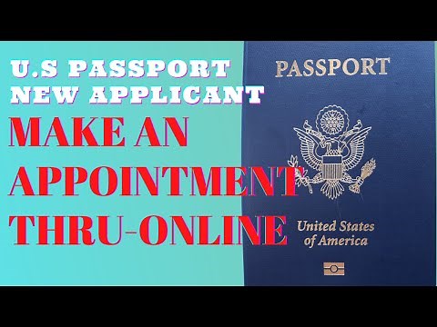 HOW TO MAKE OR PLACE AN APPOINTMENT FOR US PASSPORT NEW APPLICANT THRU-ONLINE USING POSTAL SERVICE