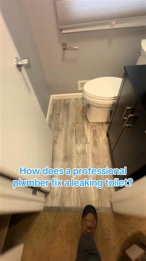 This is how you do it. #plumbing #plumber #professional #toilet #bathroom #diy #howto #fyp | Plumbing POV
