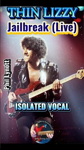 🎤70s THIN LIZZY: Jailbreak Live *ISOLATED VOCAL*🔥