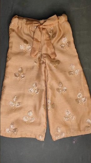 Viral Bell Bottom Pant Cutting & Stitching for Girls ✂️ #shorts #trending #viral