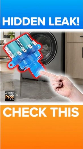 Washer Leaking? Don’t Overlook the Water Inlet Valve