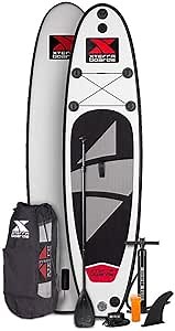 10' Inflatable Stand Up Paddle Board Premium SUP & Accessories Bundle | Includes Paddleboard (6" Thick), Pump, Adjustable Paddle, Easy-Carry Backpack, Ankle Leash, and Repair Kit