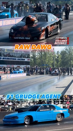 232 reactions · 17 shares | #doorslammer nationals #bigtire mania 1st round matchup no. 1 Grudge Agent in the right lane vs. Raw Dawg in the left, left lane #ftw  #grudgeracing #dragracing # | Custom T's Racing | Facebook
