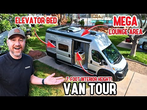 America’s 1st 7ft Interior Class B Camper Van! The Noovo Plus