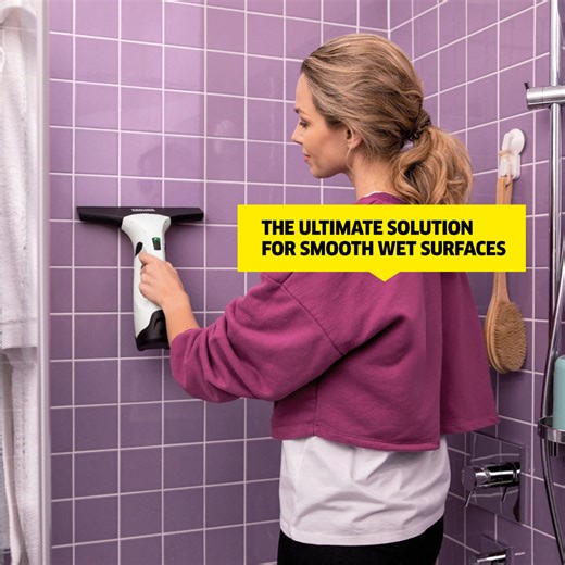 Say goodbye to condensation and spills with a Kärcher Window Vac and enjoy sparkling and streak free surfaces. Get yours today! | Kärcher