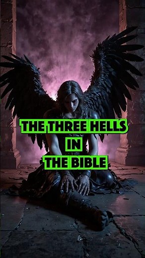 The THREE Hells in the Bible | HELL, ABYSS, and TARTARUS Explained | BIBLE Stories #shorts