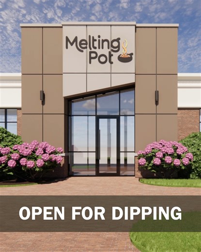 Still open, still delicious - just getting prettier! Our new facade and logo sign are in progress, but the fondue never stops flowing. Come check out our fresh updates inside while we finish our glow-up outside! www.meltingpot.com for reservations. #themeltingpot #fondue #burlingtonma #bedfordma #boston #igboston #igersboston #igersmass #iheartboston #bostonfoodie #foodieboston #bostonfoodies #bostonrestaurants | The Melting Pot Restaurant