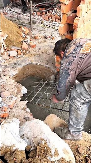 Modern Underpinning: Strengthening Old Foundations! #shorts