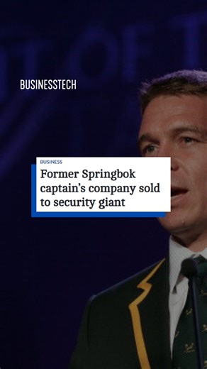 Springbok legend John Smit is the CEO of SSG Holdings, which is being sold to Fidelity Services Group, whose CEO, Wahl Bartmann, is also a former Springbok. Read the full article on BusinessTech! https://businesstech.co.za/news/business/837814/former-springbok-captains-company-sold-to-security-giant-headed-by-another-former-springbok/ | BusinessTech