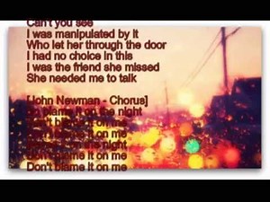 Calvin harris - blame ft. john newman (OFFICIAL LYRICS VIDEO)