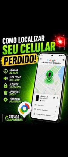 Como localizar um celular.