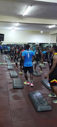 stepping in style#stepaerobics #workout #fitness #tiktok #ugandatiktok