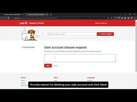 How To Permanently Delete Yelp Account - Delete Yelp Listing