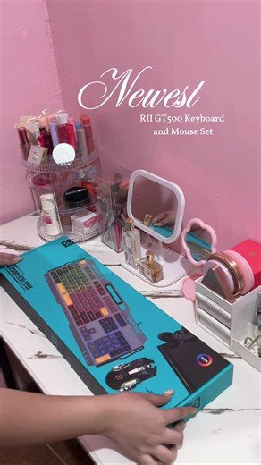 Obsessed with this 104-key backlit mechanical keyboard Wired = no lag, clean clicks, and easy to use even in low-light. Perfect for laptop & PC setups—super sulit! ✨⌨️ #RII #keyboard #keyboardandmouse #gamingsetup #gamingkeyboard