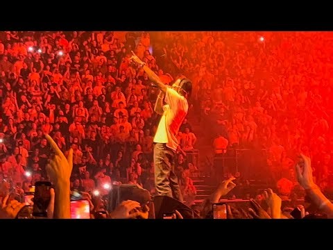 Travis Scott - Antidote (LIVE at THE O2 Arena London) 4k 60fps