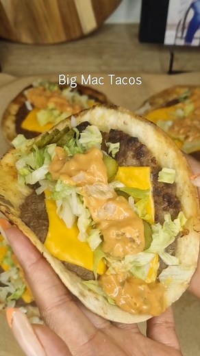 1.4M views · 1.3K reactions | Viral Big Mac Tacos -   #bigmactacos #bigmac #tacos #foodrecipes #foodies #tastyfood | tanyahomeinspo | Facebook