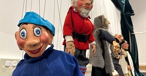 ‘Hanging out’ with marionettes at Peterborough Museum & Archives