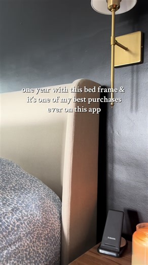Box spring AND mattress approved ✨ #bedframe #bedroomdesign #bedroommakeover #bedroomdecor #pinterestinspo