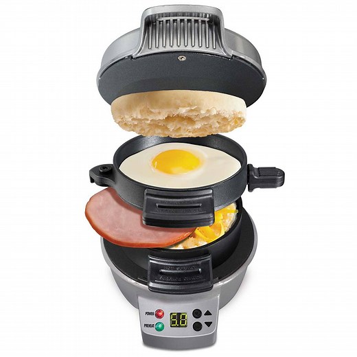 Breakfast Sandwich Maker & Timer - 25478 | HamiltonBeach.com