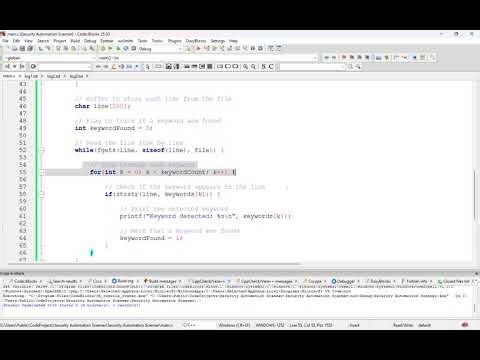C 30: Scanning Multiple Files