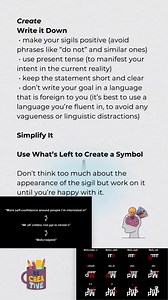 21 reactions | A sigil is our will and intent condensed into one intricate symbol. It’s something that we make ourselves to project and focus our intentions and desires. Sigils are meaningless to everyone, aside from the person who created them and gave them meaning and purpose. #sigil #sigilmaking | Wicca Academy | Facebook