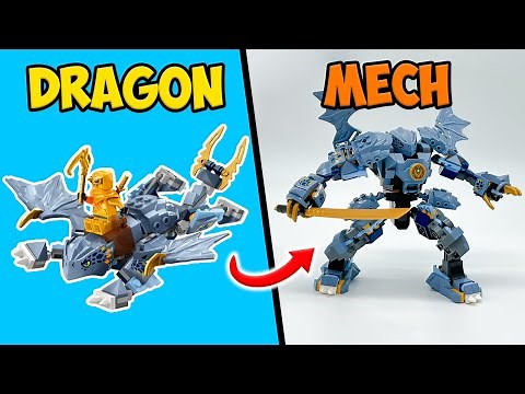 I turned a Lego Ninjago Dragon into a MECH!