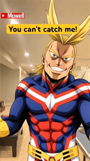 all might after stealing Deku cheese #mha #fyp