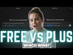 ChatGPT Deep Research FREE vs. PAID: What's the Difference?