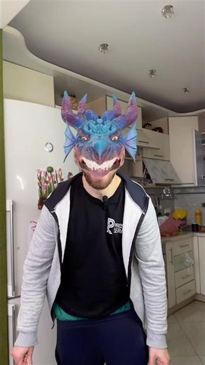 Turned into a dragon