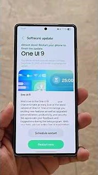 Samsung One UI 9.0 Android 17 - It’s OFFICIAL